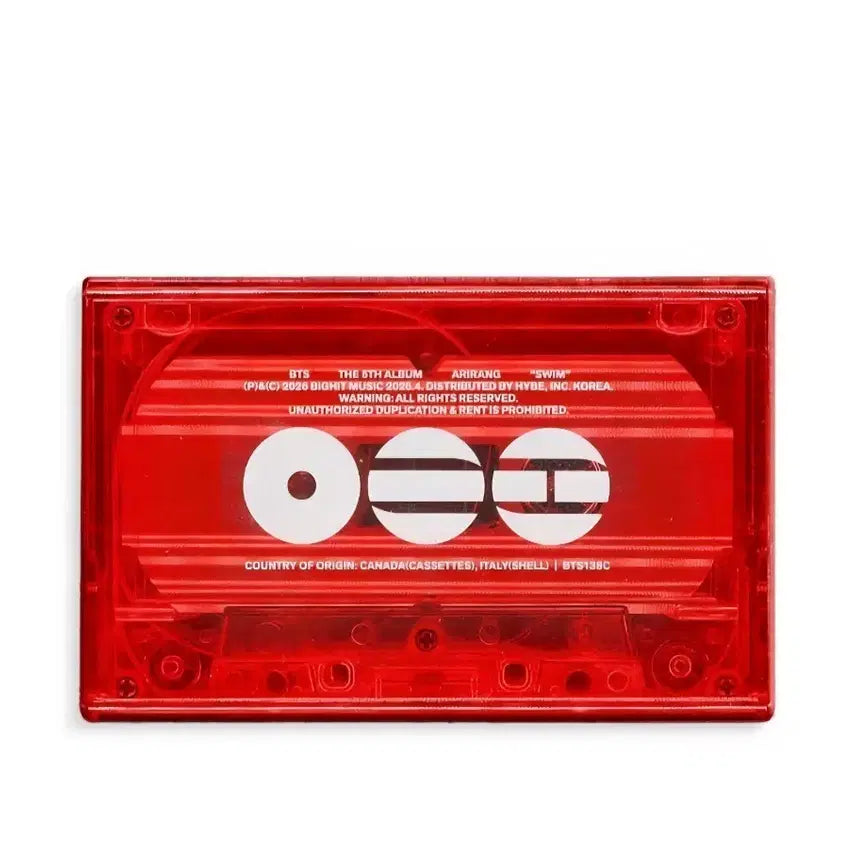 [BUNJANG] BTS Swim Cassette (Limited Edition, Sealed) / 방탄 스윔 카세트 미개봉 새제품 bts swim cassette