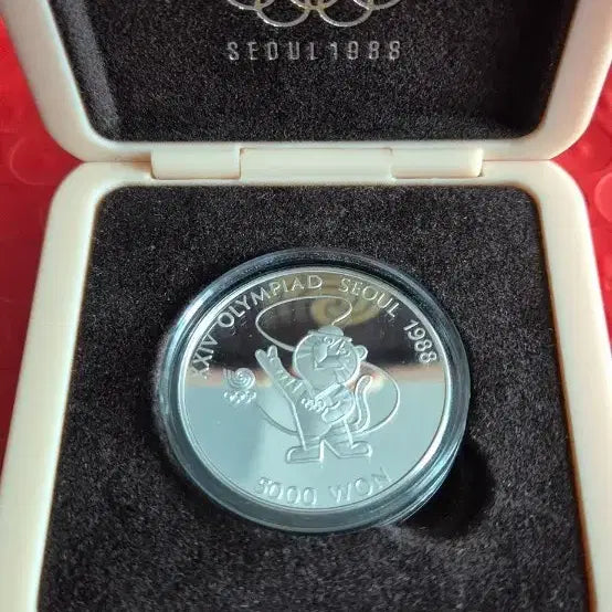 [BUNJANG] 1988 Seoul Olympics Hodori Proof Commemorative Silver Coin / 1988 서울 올림픽 호돌이 프루프 기념은화