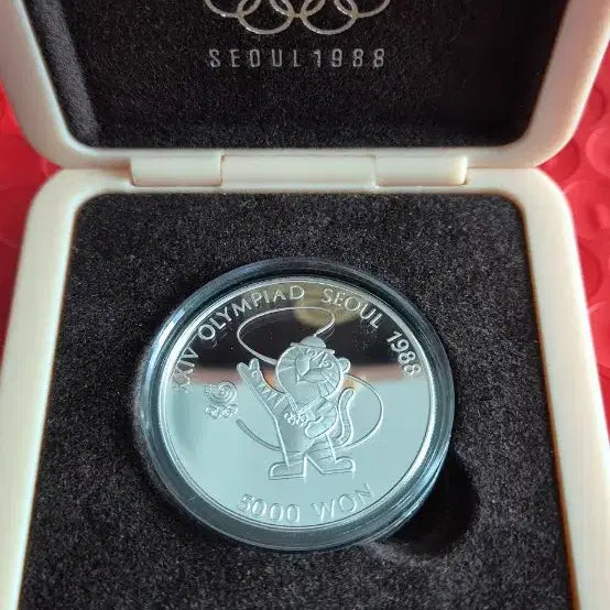 [BUNJANG] 1988 Seoul Olympics Hodori Proof Commemorative Silver Coin / 1988 서울 올림픽 호돌이 프루프 기념은화