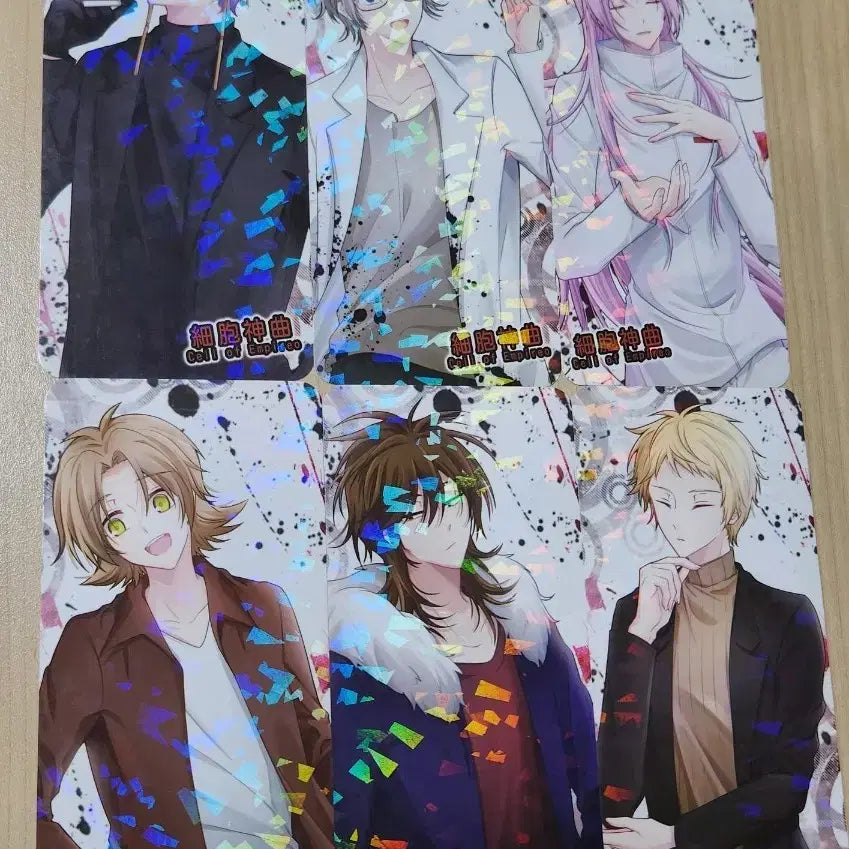 [BUNJANG] Cellu-Novel Hologram Photocard Bundle Set / (6장/8월까지 급전내림)세포신곡 비공굿 홀로그램 포카 판매