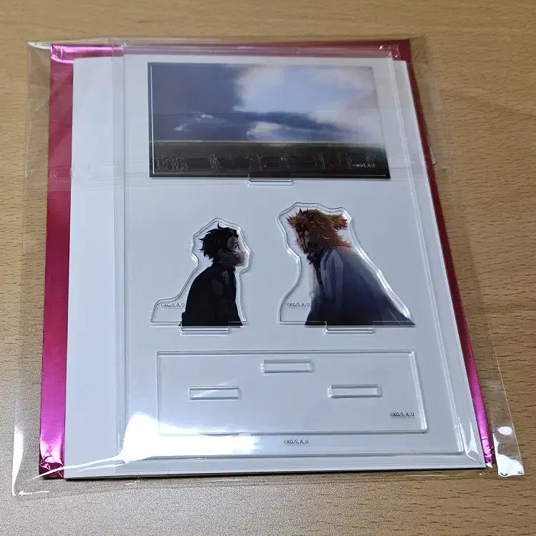 [BUNJANG] Demon Slayer: Mugen Train Arc Mini Diorama Acrylic Standee - Rengoku &amp; Tanjiro / 귀멸의 칼날 무한열차편 미니 디오라마 아크릴 스탠드 렌고쿠 탄지로