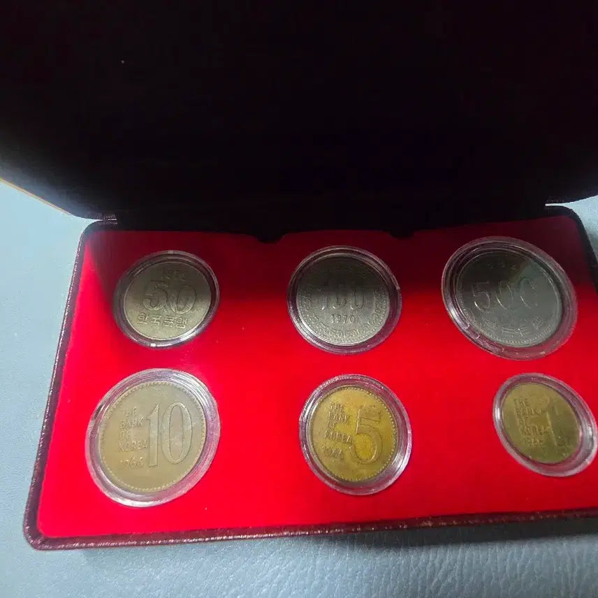 [BUNJANG] Bank of Korea Coin Set (500, 100, 50, 10, 5, 1 Won) / 한국은행 주화 세트 500원 100원 50원 10원 5원 1원