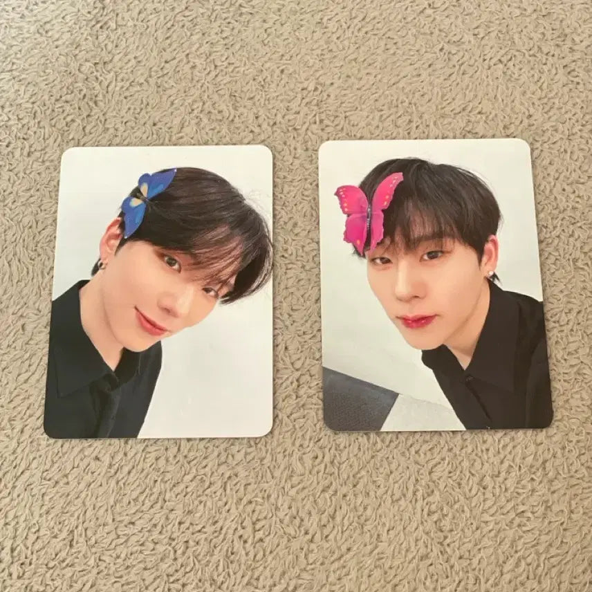 [BUNJANG] MONSTA X Makestar 4th Round Lucky Draw Butterfly Photocard / 몬스타엑스 메이크스타 4차 미공포 나비 포카