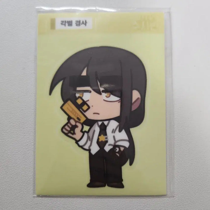 [BUNJANG] Jamttal Mystery Investigation Unit Character Seal Sticker Gyeokbyeol Sergeant / 잠뜰 미스터리수사반 캐릭터 씰스티커 각별 경사