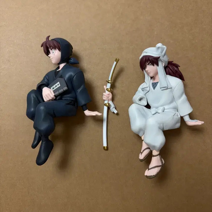 [BUNJANG] Nintama Rantarou Doi Hansuke Figure Set (2 Types) / (일괄)닌타마 닌자보이란타로 도이 한스케 후류 피규어