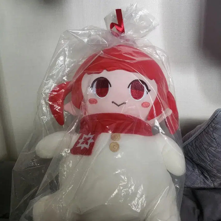 [BUNJANG] Dungeon Fighter Online Snow Mage Large Plush / 미개봉) 던전앤파이터 스노우메이지 대형 인형 던파