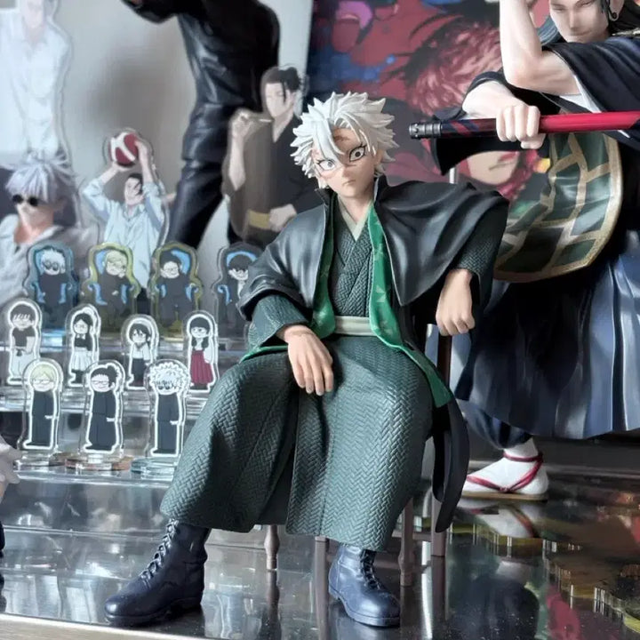 [BUNJANG] Aniplex Sanemi Shinazugawa Figure (Unsealed) / [개봉] 귀멸의 칼날 애니플랙스 사네미 피규어 (박스o)