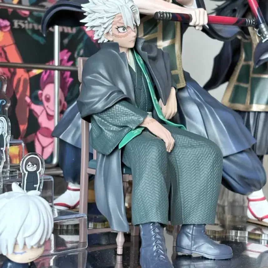 [BUNJANG] Aniplex Sanemi Shinazugawa Figure (Unsealed) / [개봉] 귀멸의 칼날 애니플랙스 사네미 피규어 (박스o)