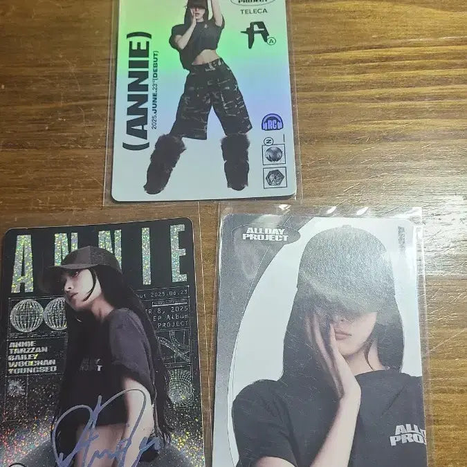[BUNJANG] ALLDEF Tereka ANNIE Photocard Bundle Set / 올데프 테레카 ANNIE 포토카드 3장 일괄