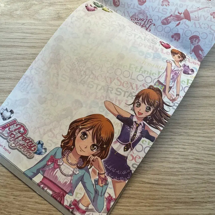 [BUNJANG] Classic Prism Stone Aurora Dream Pretty Rhythm Paper Memo Pad / 고전 프리즘스톤 오로라드림 프리티리듬 지류 메모지 판매합니다