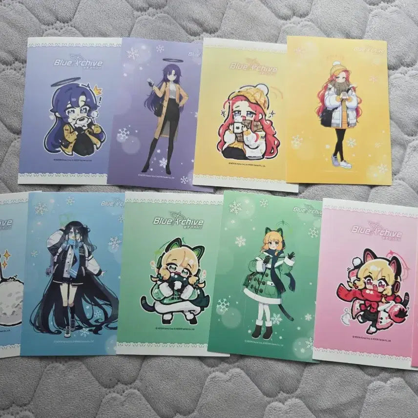 [BUNJANG] Blue Archive AGF 2024 Removable Sticker / 블루아카이브 AGF2024 리무버블 스티커