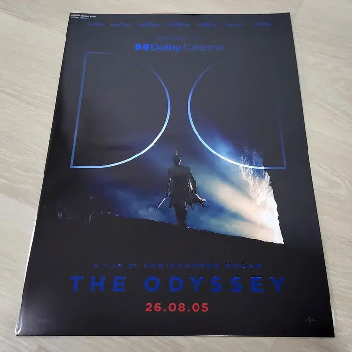 [BUNJANG] Dolby Poster + Original Ticket Set / [전용박스 안전포장] 오디세이 2종 세트 (돌비포스터+오리지널티켓)