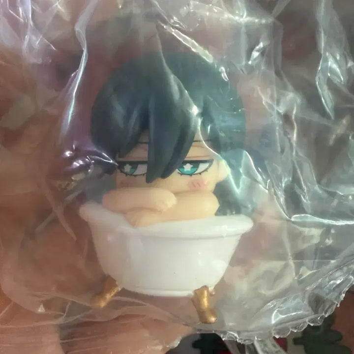 [BUNJANG] Blue Lock Rin Bath Time Figure (Sealed) / (미개봉 새상품) 블루록 린 가챠