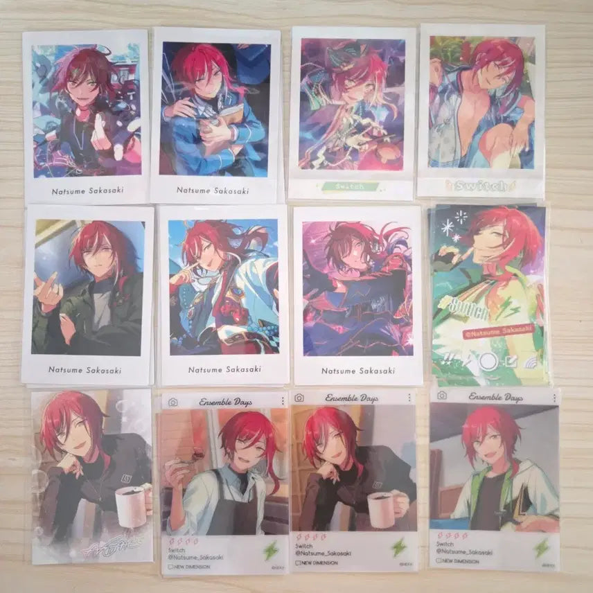 [BUNJANG] Ensemble Stars Natsume Pasa Bundle Set 26 Photocards / 앙상블 스타즈 나츠메 파샤 일괄 26장