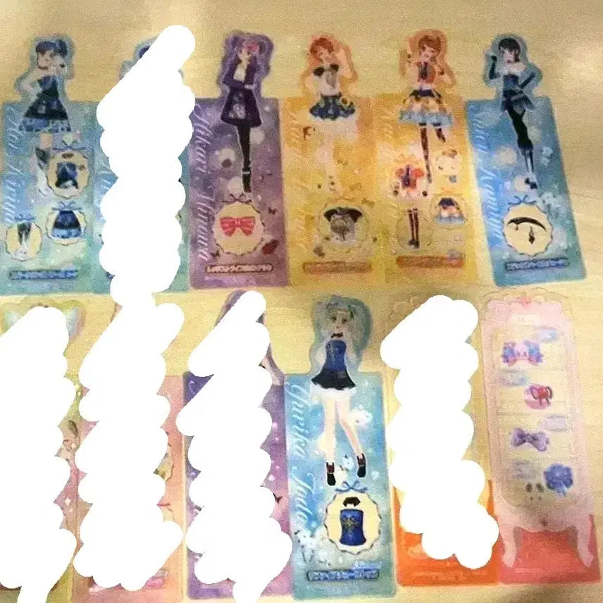 [BUNJANG] Aikatsu! Ichigo Photocard Bookmark Set / 아이카츠 아이엠스타 책갈피 북마크