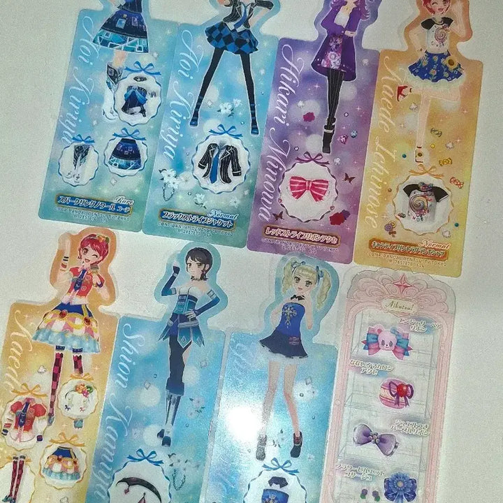 [BUNJANG] Aikatsu! Ichigo Photocard Bookmark Set / 아이카츠 아이엠스타 책갈피 북마크