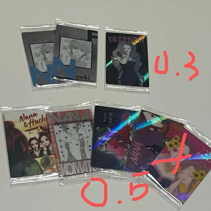 [BUNJANG] Yazawa Ai Wafer Card / 야자와아이 나나 웨하스 카드