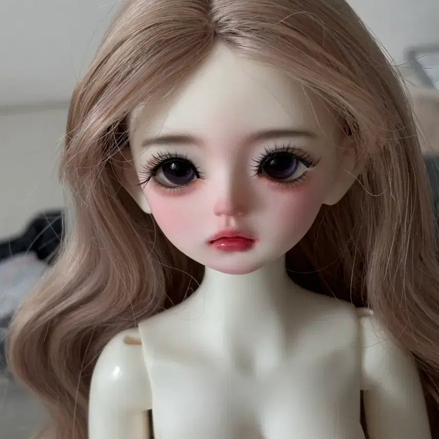 [BUNJANG] Purple Litchi Maya Head + Guard Love MSD Body (White Skin) / purple litchi샵 마야야 헤드+가드러브 바디/구체관절인형/msd/미백