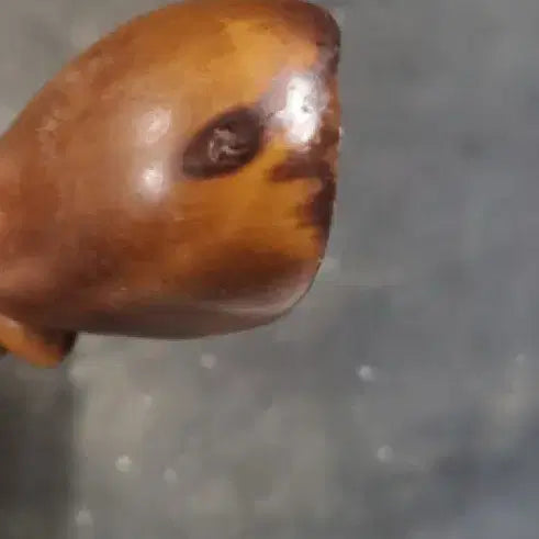 [BUNJANG] Yellow Boxwood Carved Plum Blossom Tea Scoop Antique / 황양목 목제 수조매화문 조각 찻시 차도구 중국 골동품 고미술품 수집품
