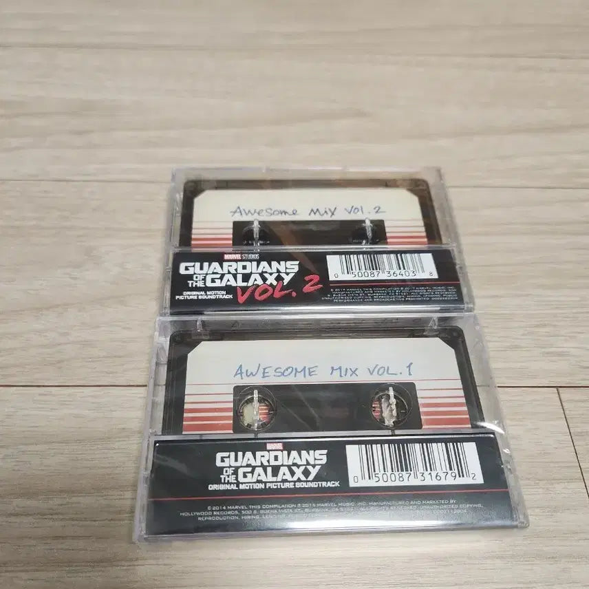 [BUNJANG] Guardians of the Galaxy Awesome Mix Vol. 1 &amp; 2 Cassette Tape (Sealed) / 가디언즈 오브 갤럭시 어썸믹스 테이프 미개봉 팝니다~