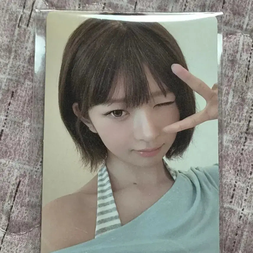 [BUNJANG] IVE MiniBrace Mini Fan Rei Photocard / 아이브 미니브 팝업 미니 선풍기 레이 포카