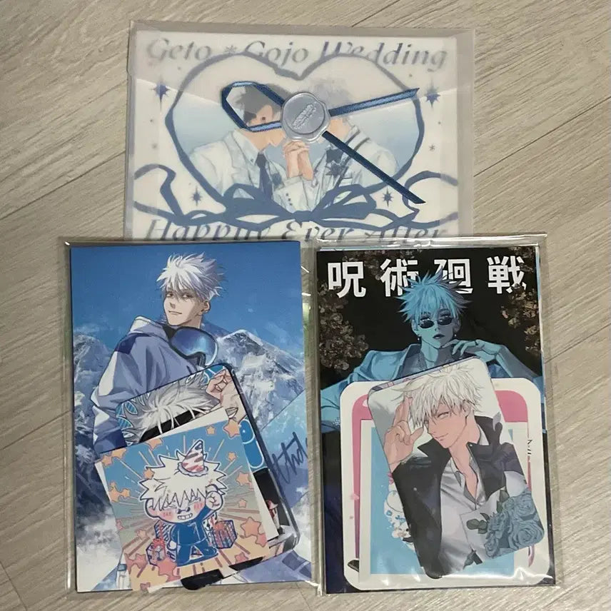 [BUNJANG] Jujutsu Kaisen Gojo Satoru Geto Photocard Bundle Set / 주술회전 고죠 사토루 게토 청무님 포카 굿즈 전프레 게고