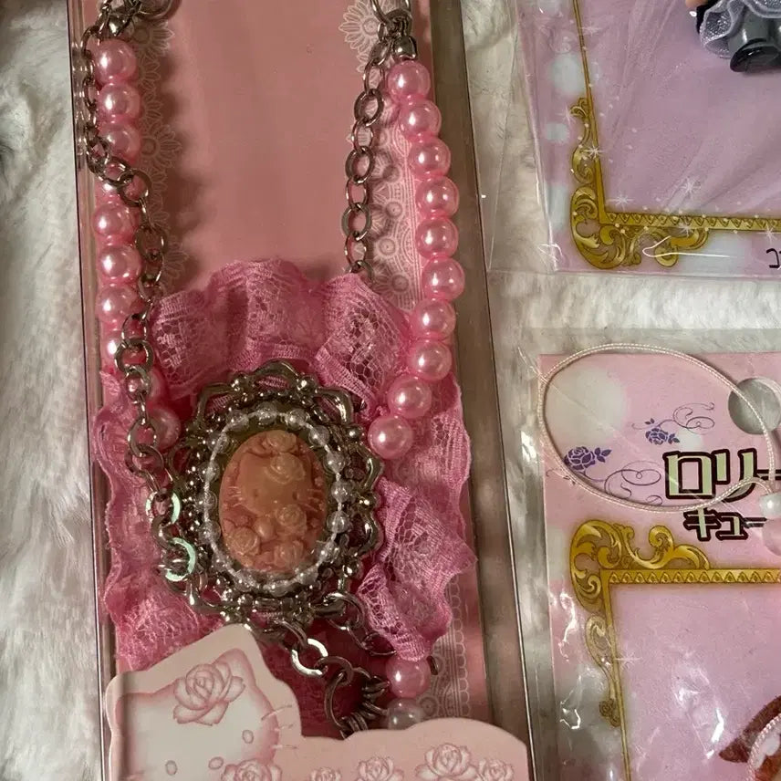 [BUNJANG] Lolita, Kitty, Cherub Strap Set / 로리타 등 키티, 큐피 스트랩 세트