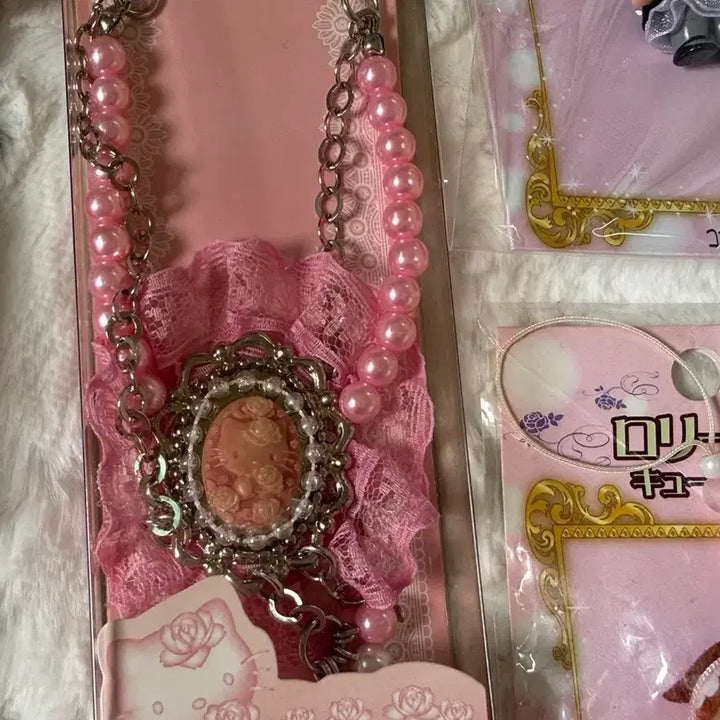 [BUNJANG] Lolita, Kitty, Cherub Strap Set / 로리타 등 키티, 큐피 스트랩 세트