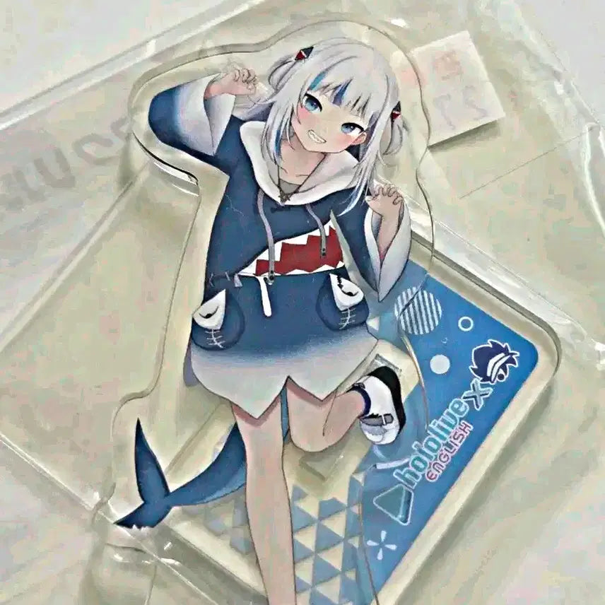 [BUNJANG] Hololive Gawr Gura Acrylic Stand (Sealed) / 홀로라이브 가우르구라 아크릴 스탠드 미개봉