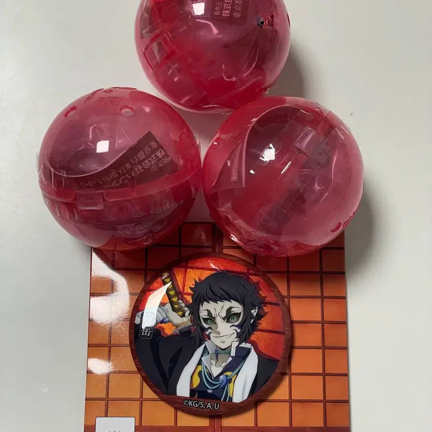 [BUNJANG] Demon Slayer: Kimetsu no Yaiba Swara Set Kaiigaku Can Badges Bundle Set / 귀멸의칼날 무한성 스와라세타이 카이가쿠, 캔뱃지 카이가쿠 일괄