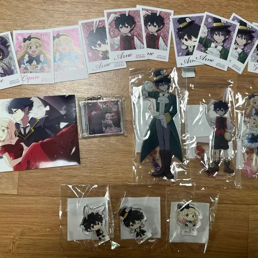 [BUNJANG] Alice Theme Goods Print Box Bundle Set / 아르네의 사건부 아르네사건부 앨리스 테마 굿즈, 프린트박스 일괄