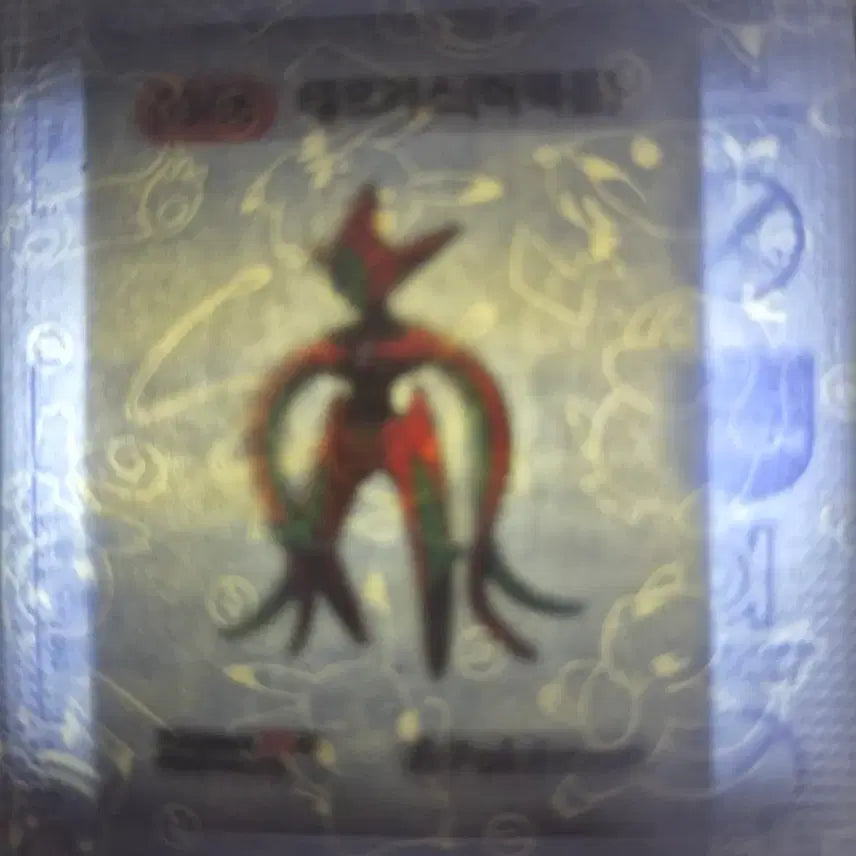 [BUNJANG] Pokemon Sticker Series 5 30th Anniversary Deoxys / 포켓몬 띠부씰 시즌5 30주년  테오키스