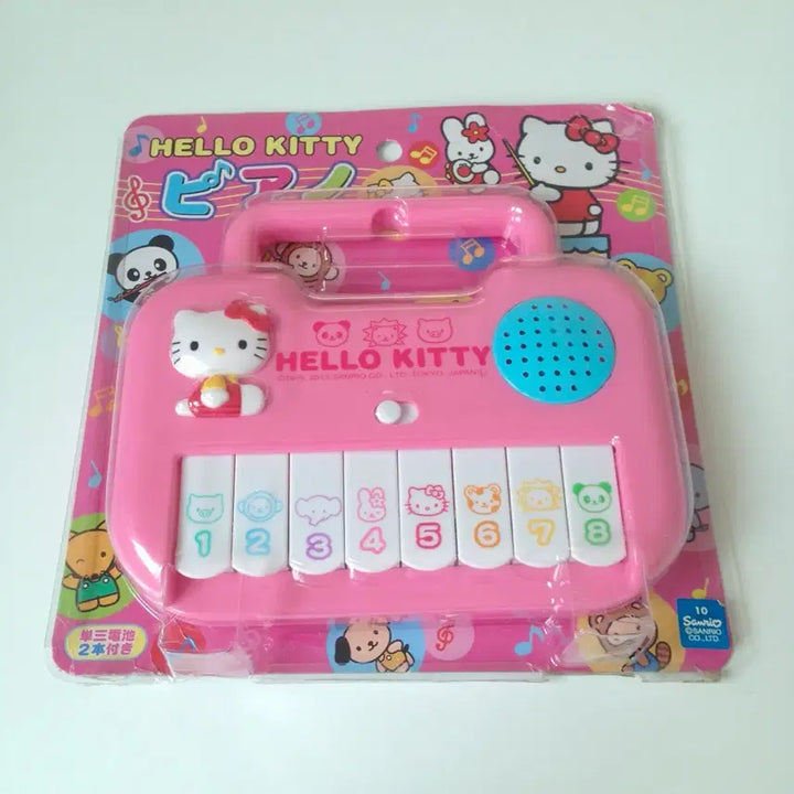 [BUNJANG] Sanrio Hello Kitty Vintage Mini Piano Toy (2013) / 고전 헬로키티 미니 피아노 완구