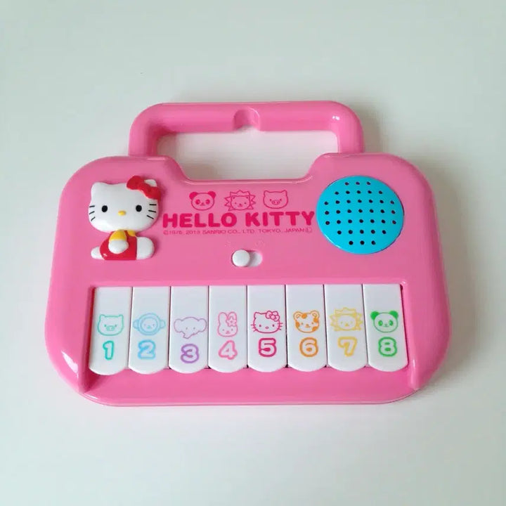 [BUNJANG] Sanrio Hello Kitty Vintage Mini Piano Toy (2013) / 고전 헬로키티 미니 피아노 완구