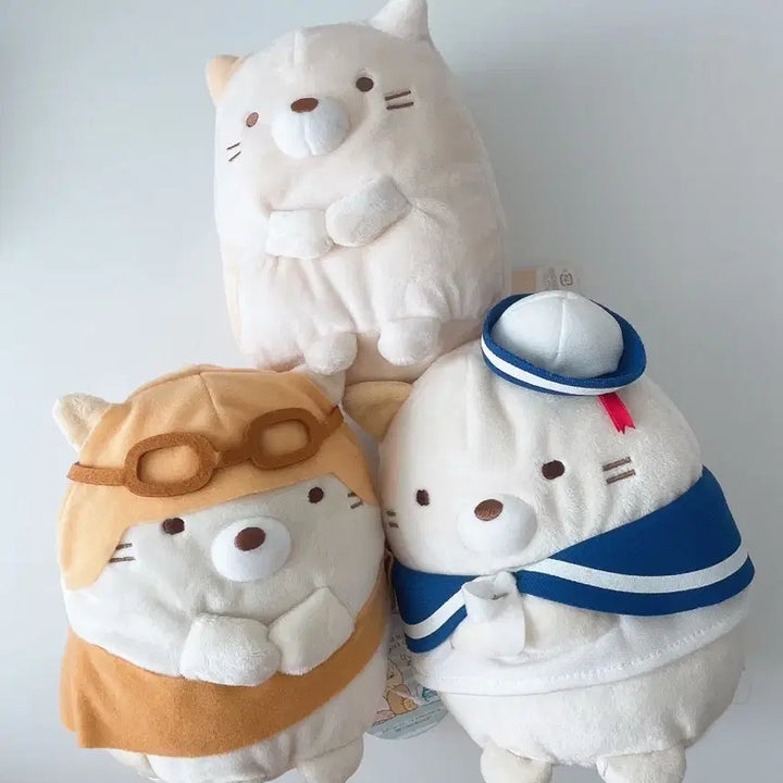 [BUNJANG] Sumikko Gurashi Nekko 3-Piece Bundle (Sailor, Pilot, etc.) / 스밋코구라시 네코 3종 일괄 (세일러, 파일럿 외) 스미코구라시
