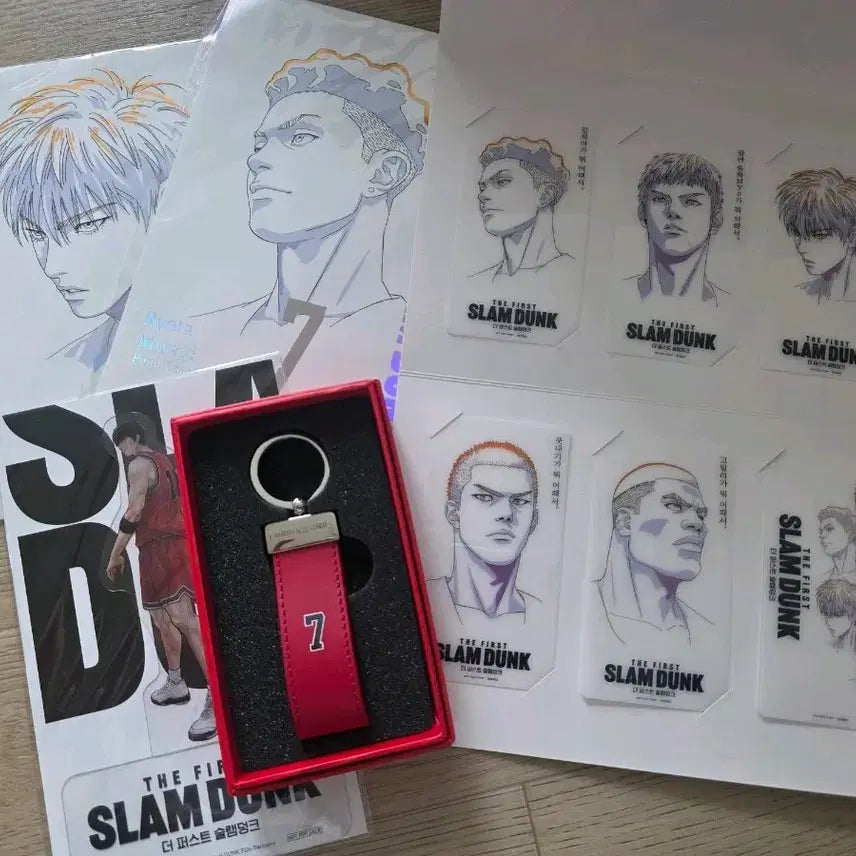 [BUNJANG] Slam Dunk Song Tae Seop Keyring &amp; CGV The First Slam Dunk Special Goods Set / 슬램덩크 팝업 송태섭 키링 외 cgv 더 퍼스트 슬램덩크 특전