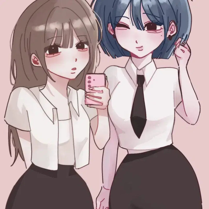 [BUNJANG] Custom Original Character School Uniform Illustration Commission / 자캐or캐릭터 교복 커미션