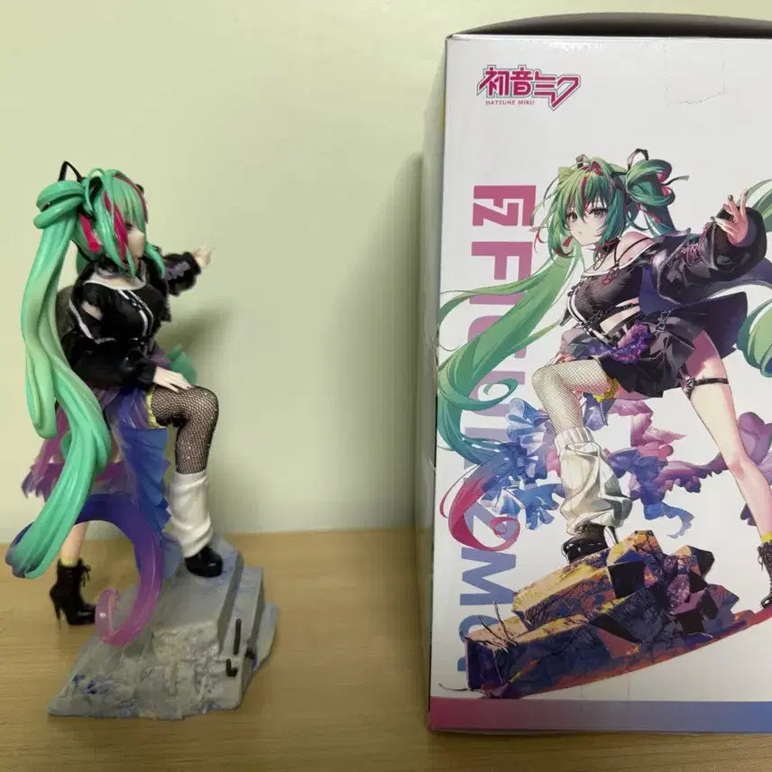[BUNJANG] Hatsune Miku Punk Ver. Figure / 펑크 미쿠 피규어