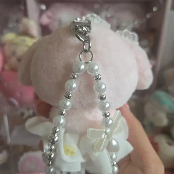 [BUNJANG] My Melody Sweet Dreams Boudoir Series Plush Keychain / (미개봉) 마이멜로디 스위트 드림 부두아 시리즈 인형 키링 스윗 드림 탑토이 TOPTOY