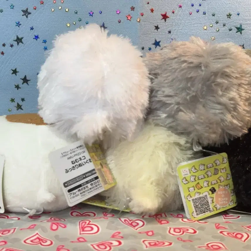 [BUNJANG] Nemuneko Sleeping Cat Plush Set - 5 Types / 초귀염) 네무네코 인형 5종 일괄
