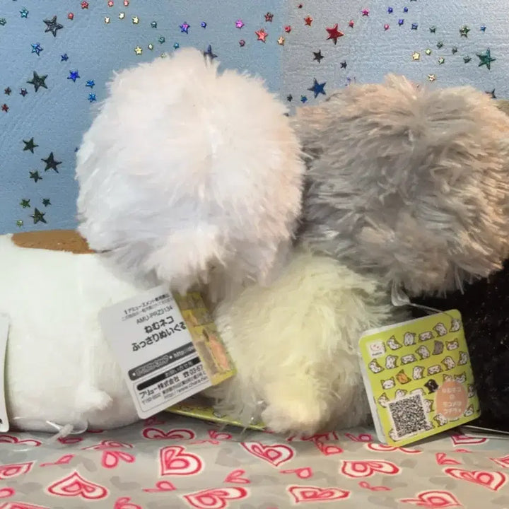 [BUNJANG] Nemuneko Sleeping Cat Plush Set - 5 Types / 초귀염) 네무네코 인형 5종 일괄