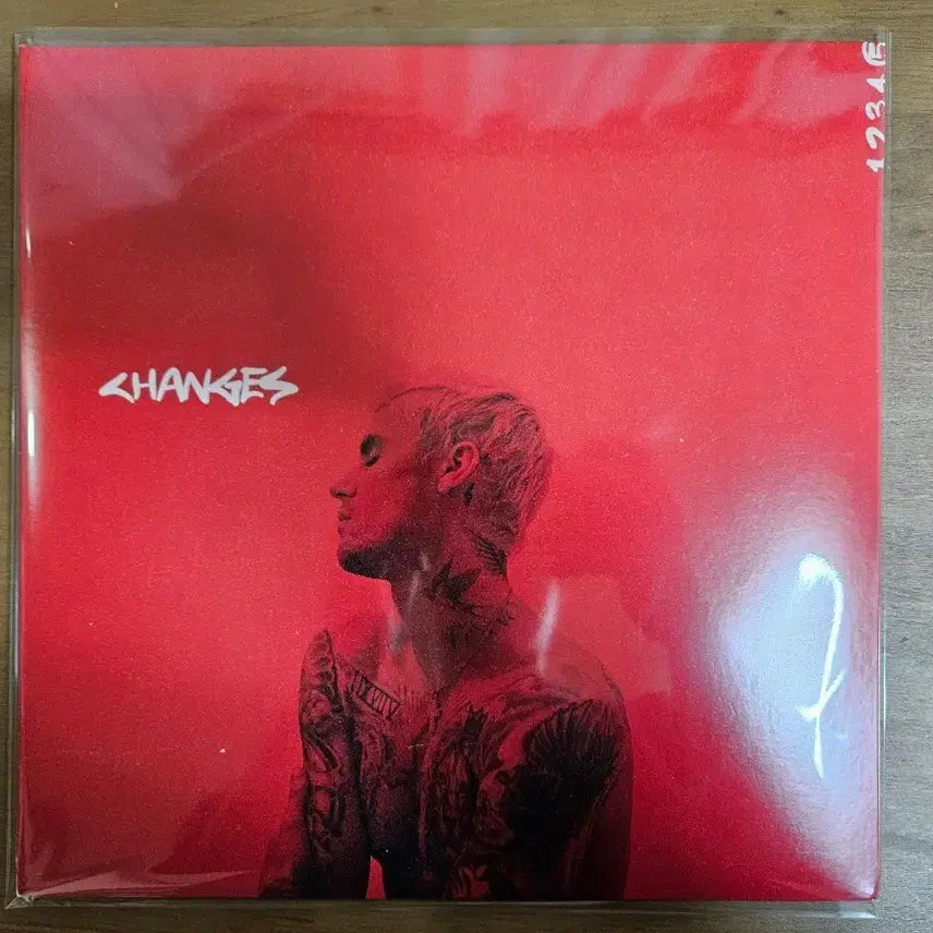 [BUNJANG] Justin Bieber Changes 5th Album Red Vinyl LP (Unplayed) / 저스틴비버 5집 Changes (레드컬러반) 미청음 lp