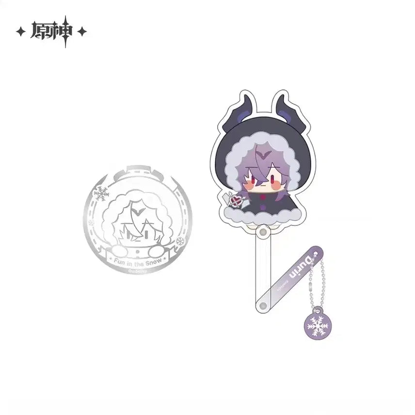 [BUNJANG] Genshin Impact Dvalin Acrylic Standee &amp; Badge Special Set / 원신 두린 아크릴 &amp; 뱃지 특전 세트
