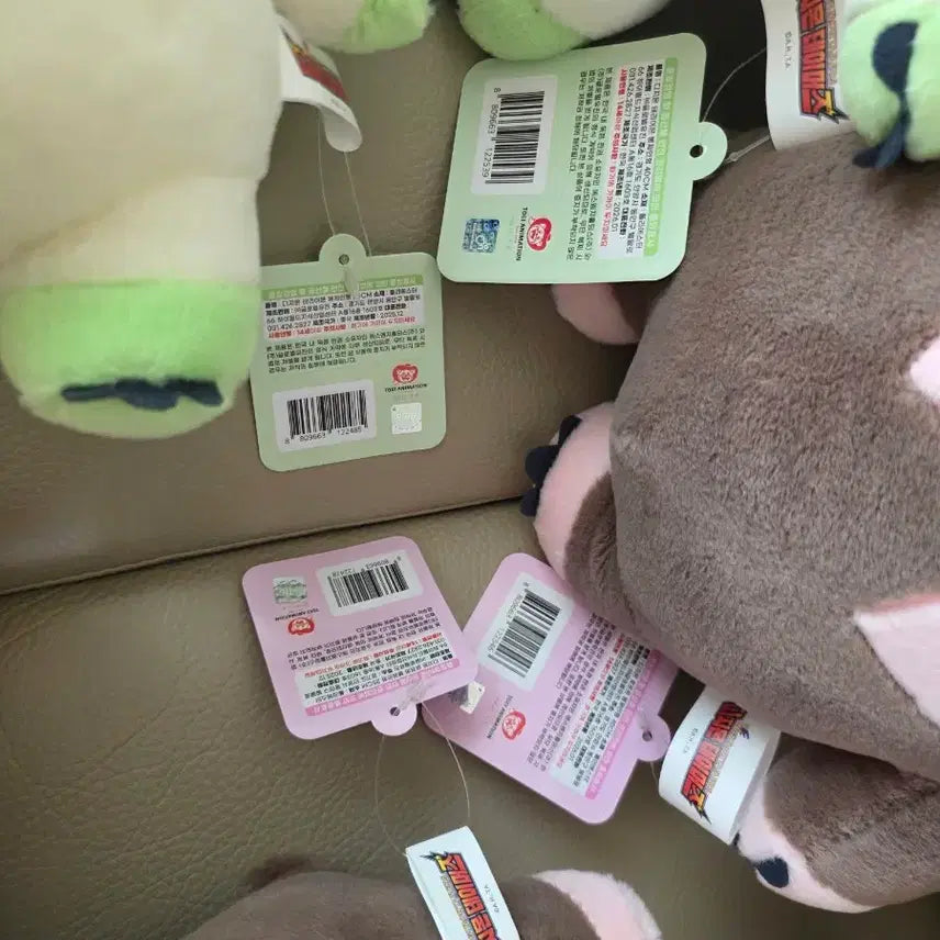 [BUNJANG] Digimon Terriermon Lopmon Plush Set (Large, Medium) / 디지몬 테리어몬 로프몬 인형 대형 중형 일괄 세트