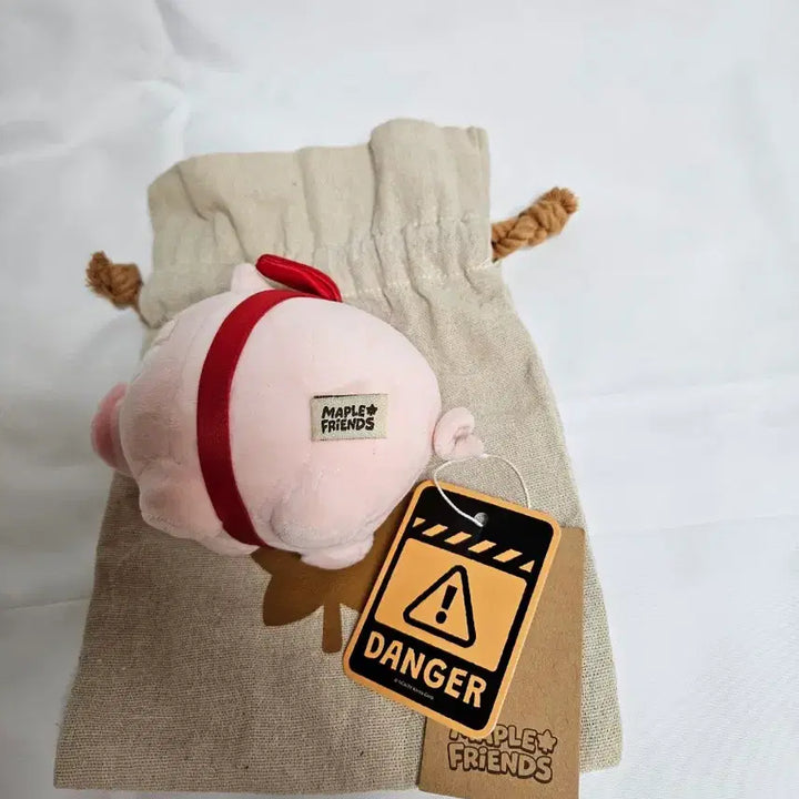 [BUNJANG] MapleStory Ribbon Pig Plush Toy / 메이플스토리 리본돼지 인형