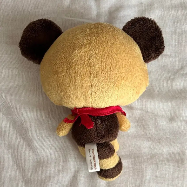 [BUNJANG] Sanrio Tenori Kumao Red Classic Plush / 고전 산리오 테노리쿠마 레드