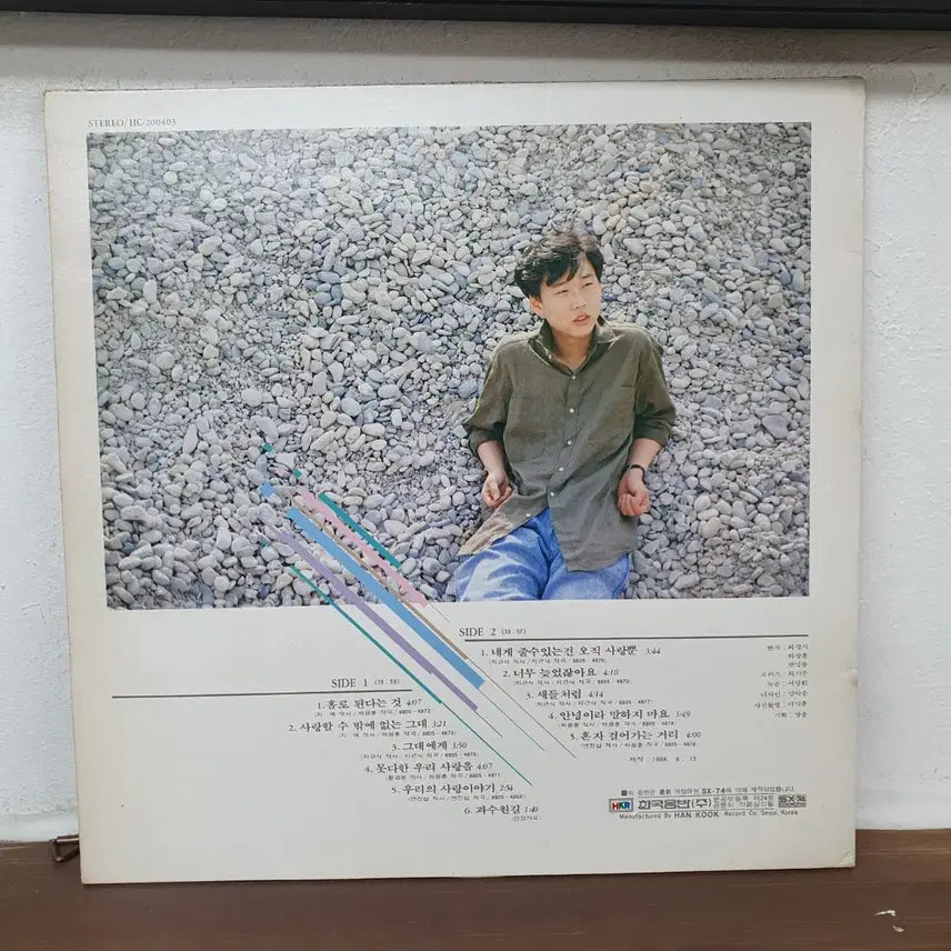 [BUNJANG] Byun Jin-sub 1st Album LP 1988 / 변진섭 1집 LP 1988