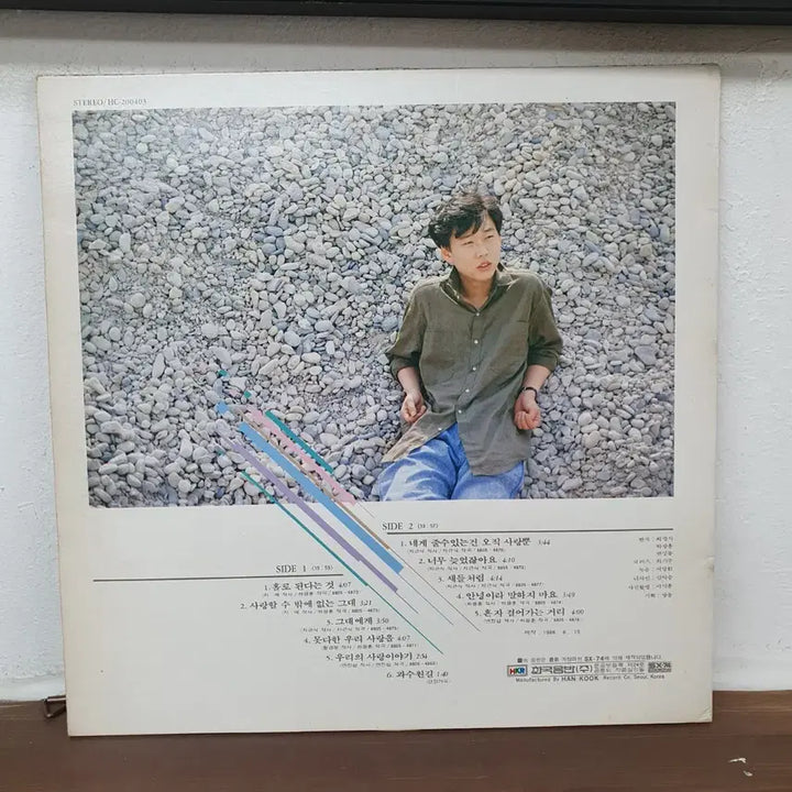 [BUNJANG] Byun Jin-sub 1st Album LP 1988 / 변진섭 1집 LP 1988