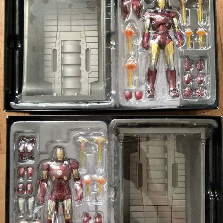 [BUNJANG] Bandai Tamashii Nations S.H.Figuarts Iron Man Mark VI &amp; VII with Hall of Armor Set / shf 아이언맨 홀오브아머 마크6&amp;7