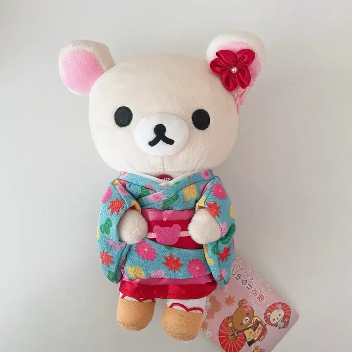 [BUNJANG] Rilakkuma Kyoto Limited Kimono Korilakkuma Plush / 2018 일본 정품 코리락쿠마 교토 한정 기모노 리락쿠마